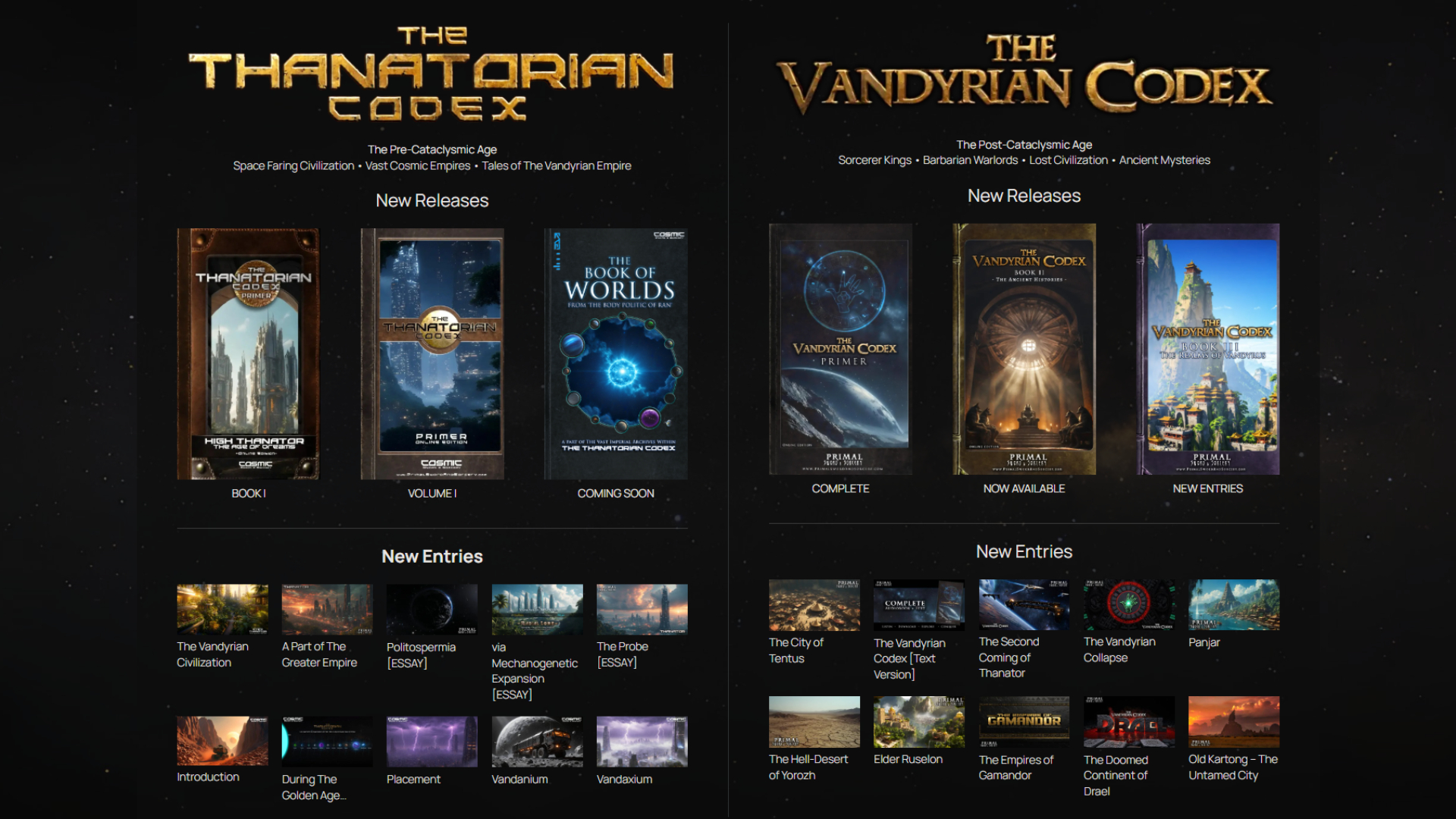 Codex Inverus Magic Codex - Primal Sword & Sorcery